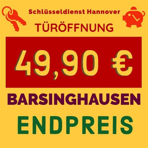 Zuverlässig, schnell und professionell - Schlüsseldienst Barsinghausen